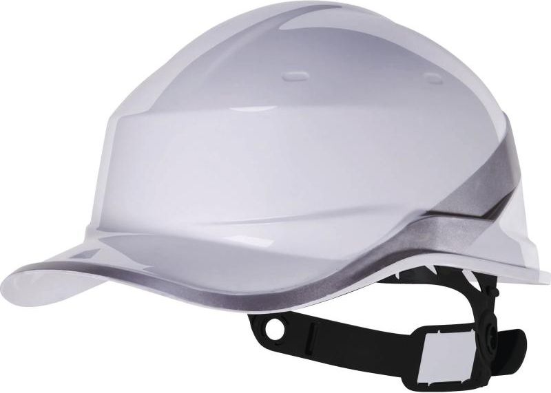 Delta Plus Kask budowlany Beseball Diamond V z ABS regulowany biały (DIAM5BCFL)