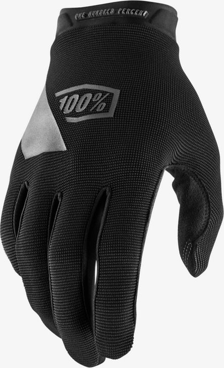 100% Rękawiczki 100% RIDECAMP Youth Glove black roz. M (długość dłoni 149-159 mm) (NEW)