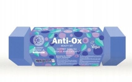 NATURA SIBERICA_SET Anti-Ox Kremowa pianka oczyszczająca do twarzy 75ml + Supernawilżająca maska pod oczy 30ml + odmładzający krem-maska do twarzy na
