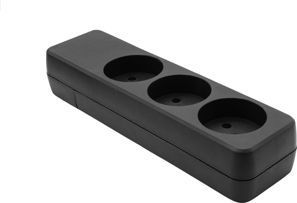 ProXtend Danish Power Strip 3-way 3 gniazda czarna (K3-0B)
