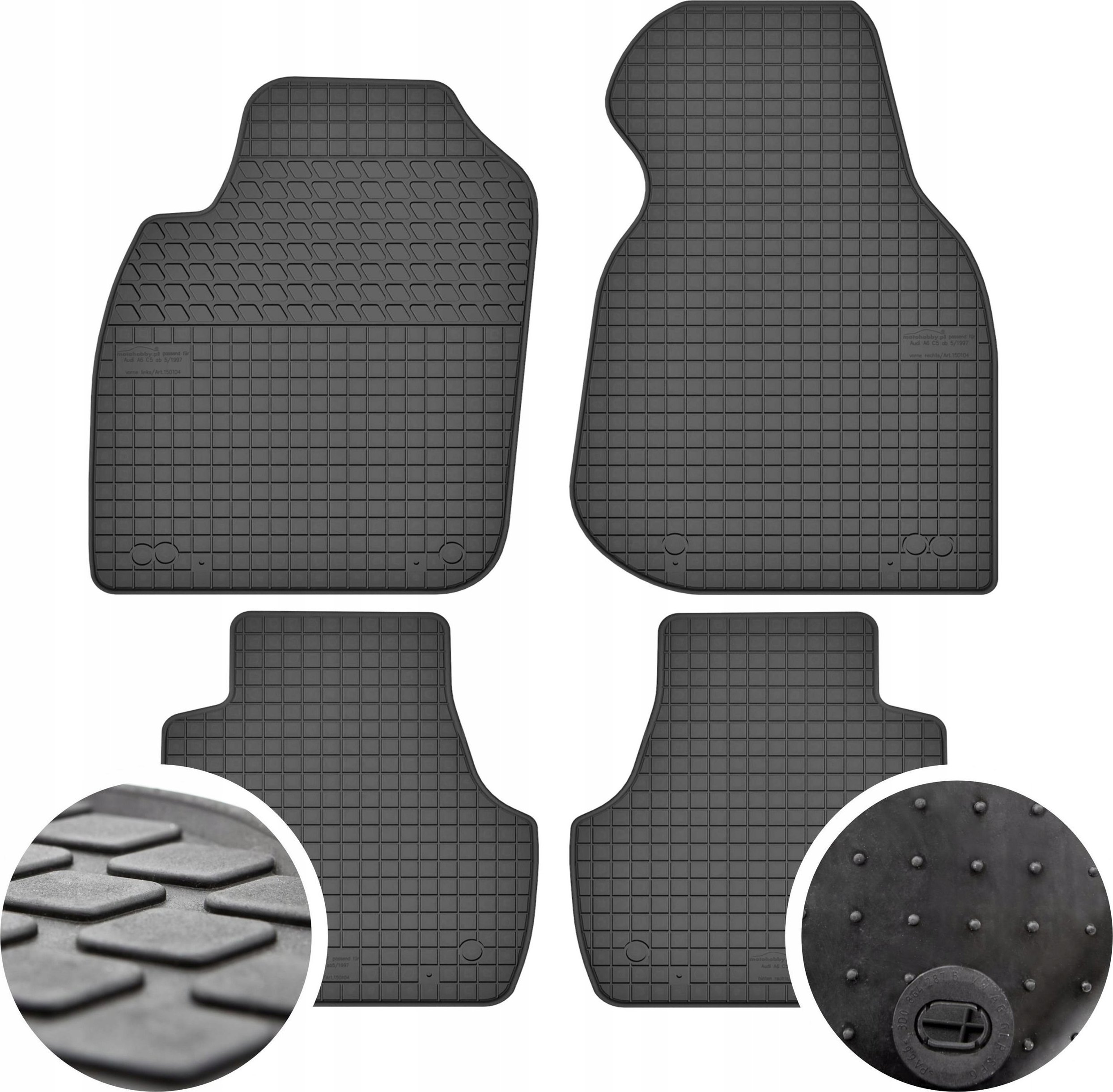 Cikcar Dywaniki gumowe do Audi A6 C5