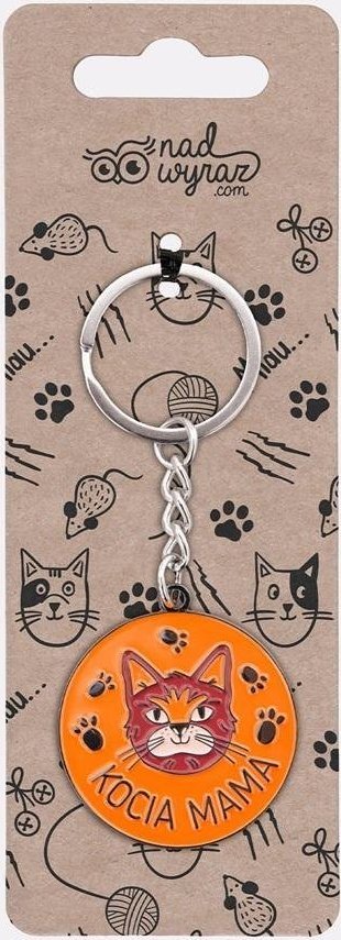 Breloczek Nadwyraz.com Brelok Kocia mama