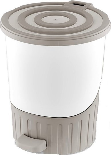 Pojemnik z pedałem 26 l "RAINBOW PASTEL"