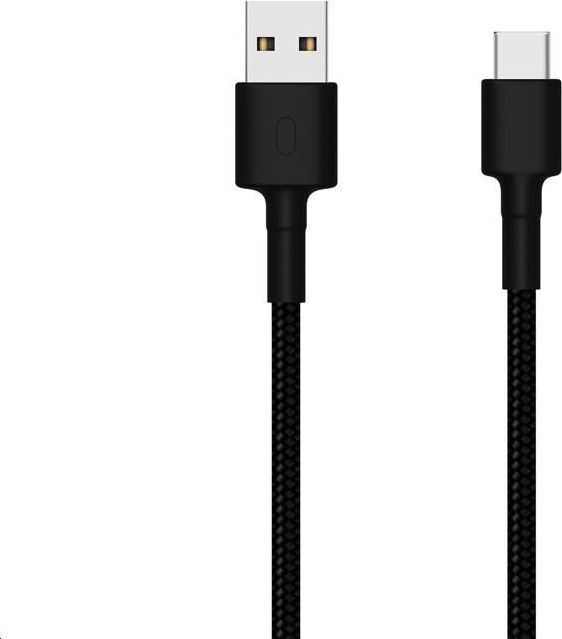 Kabel USB Xiaomi USB-A - USB-C 1.2 m Czarny (18714)