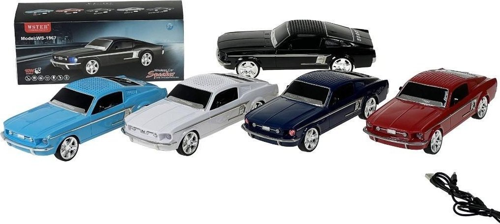 Głośnik metalowy Samochód MIX