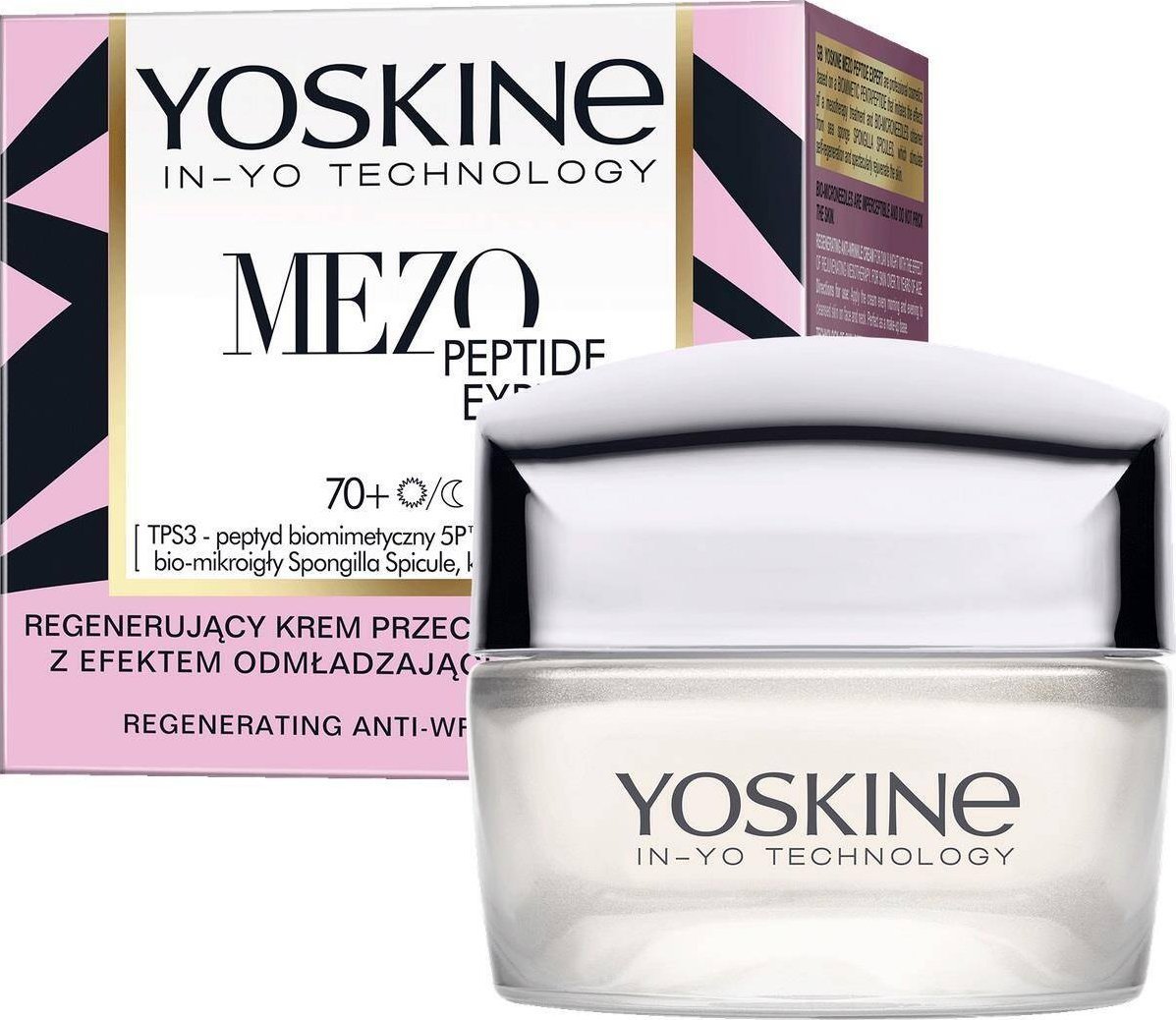 Yoskine Mezo Peptide Expert regenerujący krem przeciwzmarszczkowy 70+ 50ml