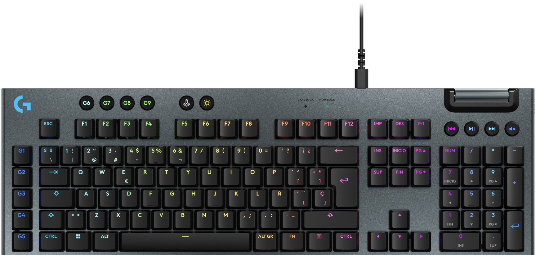 Klawiatura Logitech G915 X GL Tactile (920-012943)