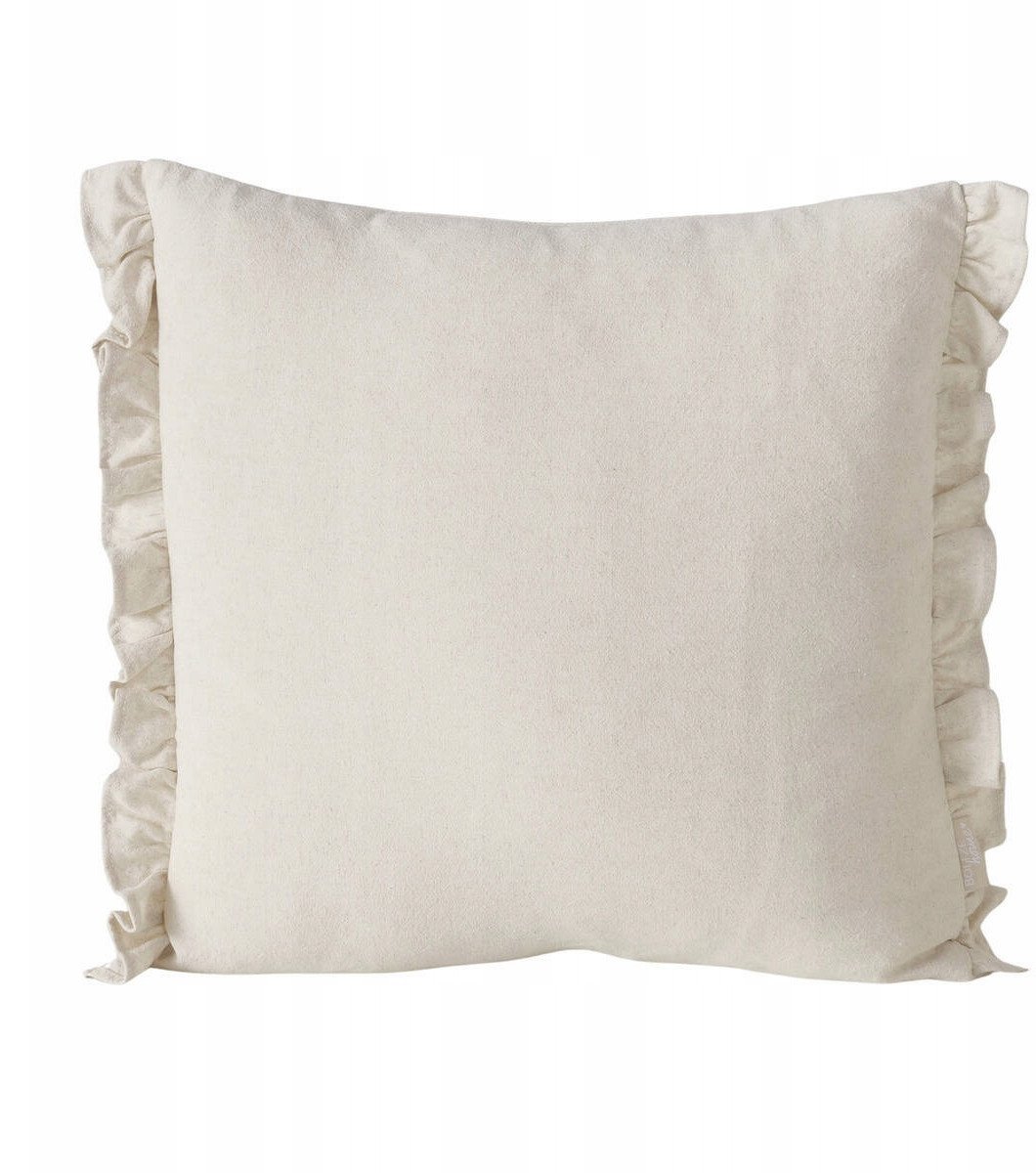 Poduszka ozdobna z falbanką PADI, 43 x 43 cm