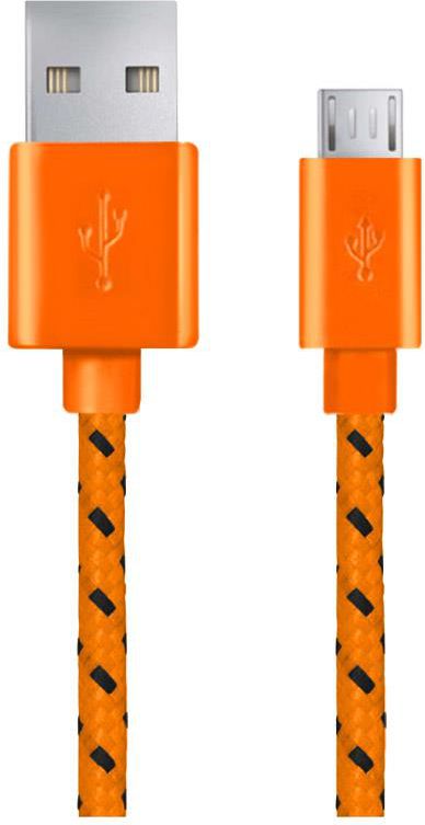 Kabel USB Esperanza USB-A - 1 m Pomarańczowy (EB175OB)