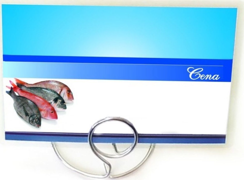 StudioCen Cenówki,etykiety laminowane do RYBY 50szt.