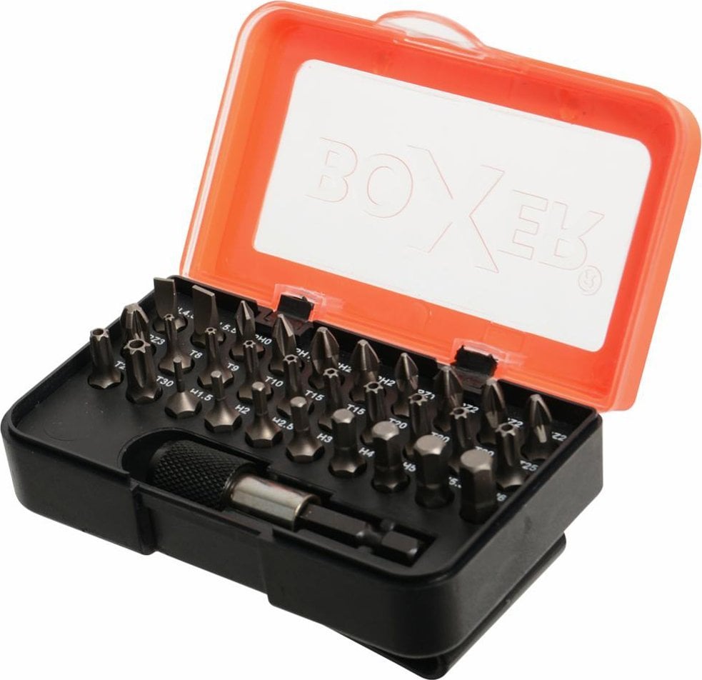BOXER Bitssæt - 31 dele (S2 stål)