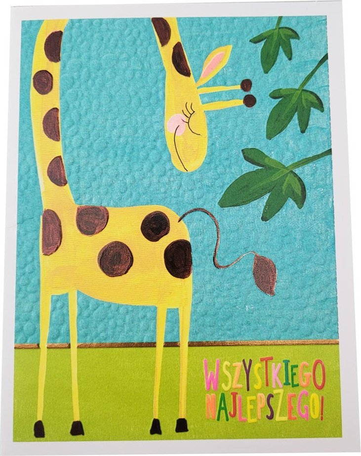 Fastima KARTKA Okolicznościowa z życzeniami A207