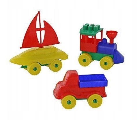 Klocki Mały wędrownik 23el.