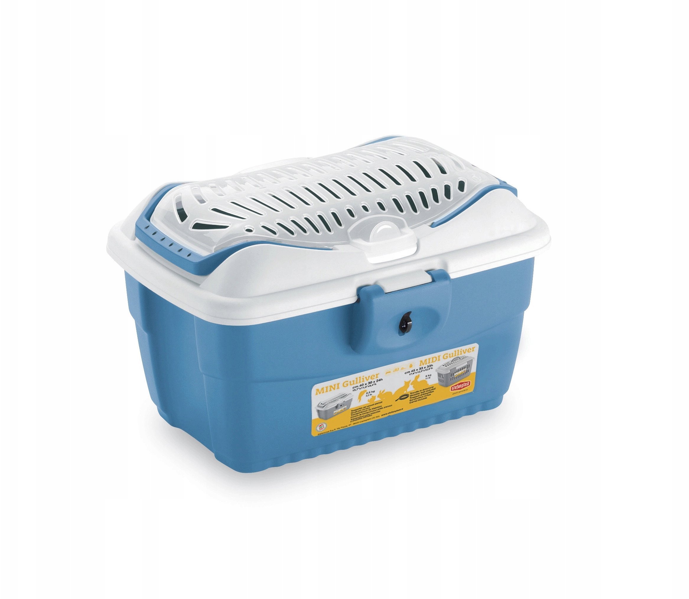 Transport sail Mini Gulliver 40x30x24cm white/blue 8003507961913