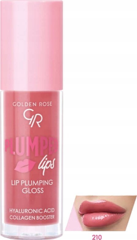 Golden Rose Plumped Lips Lip Plumping Gloss Błyszczyk optycznie powiększający usta 4.7ml (210)