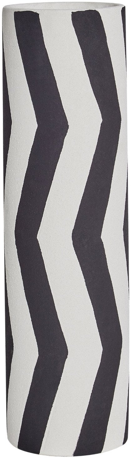 Beliani Wazon na kwiaty GOBY Kamionka 40 cm Biały