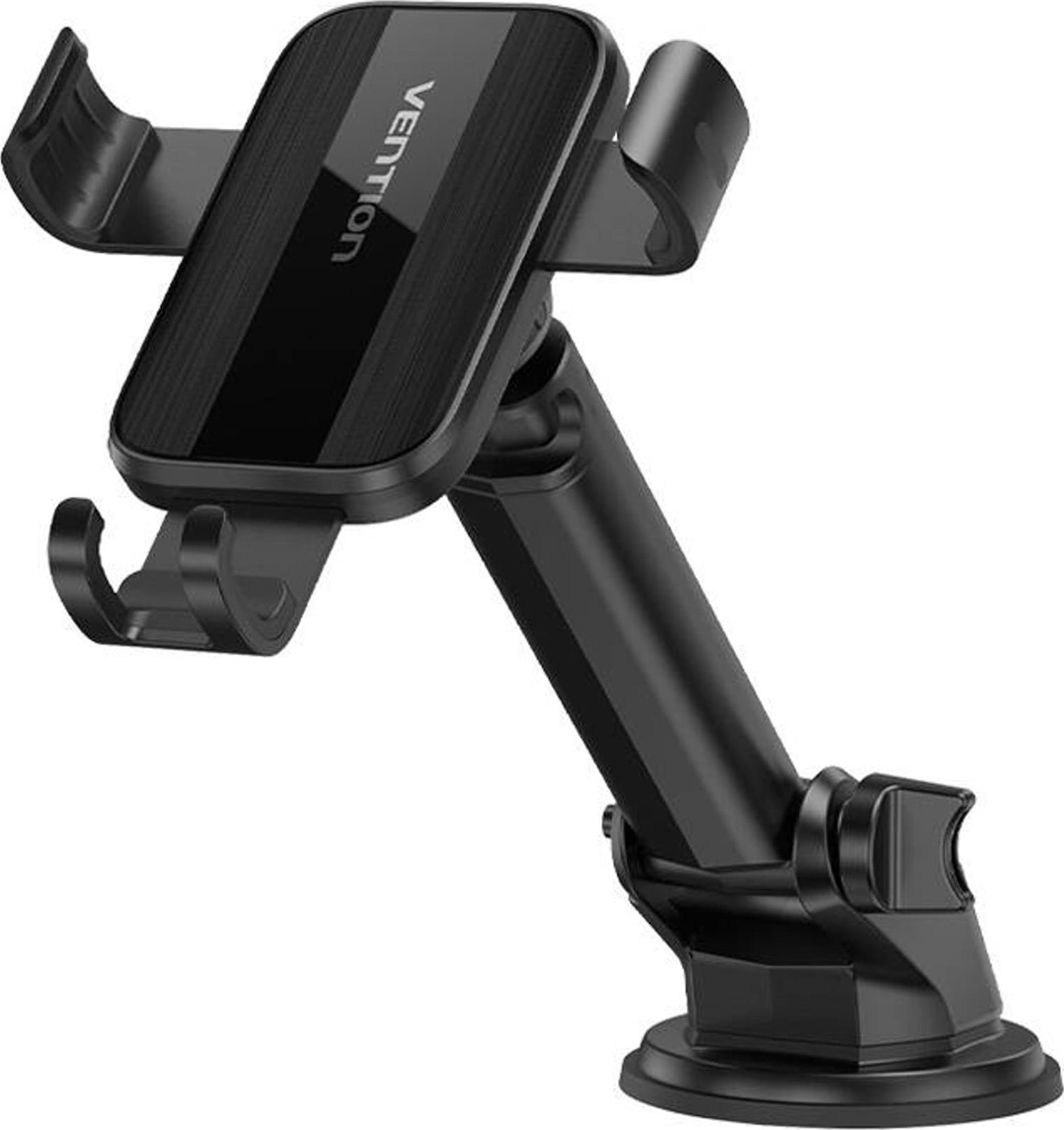 Vention Automatyczny uchwyt samochodowy na telefon Vention KCOB0 z przyssawką Czarny