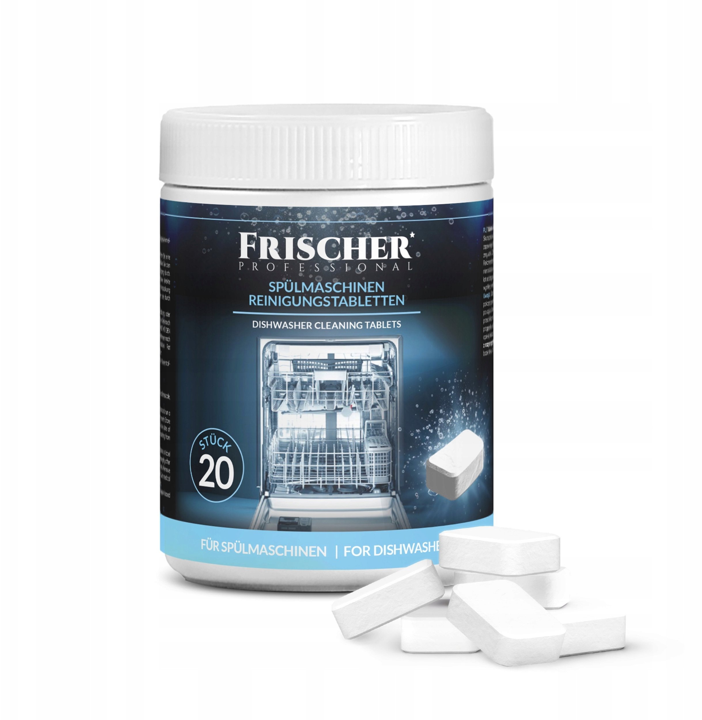 Frischer Tabletki do czyszczenia zmywarek 20szt