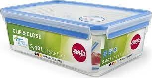 Emsa Emsa Clip&Close Food Storage Container 5.5 L, blue