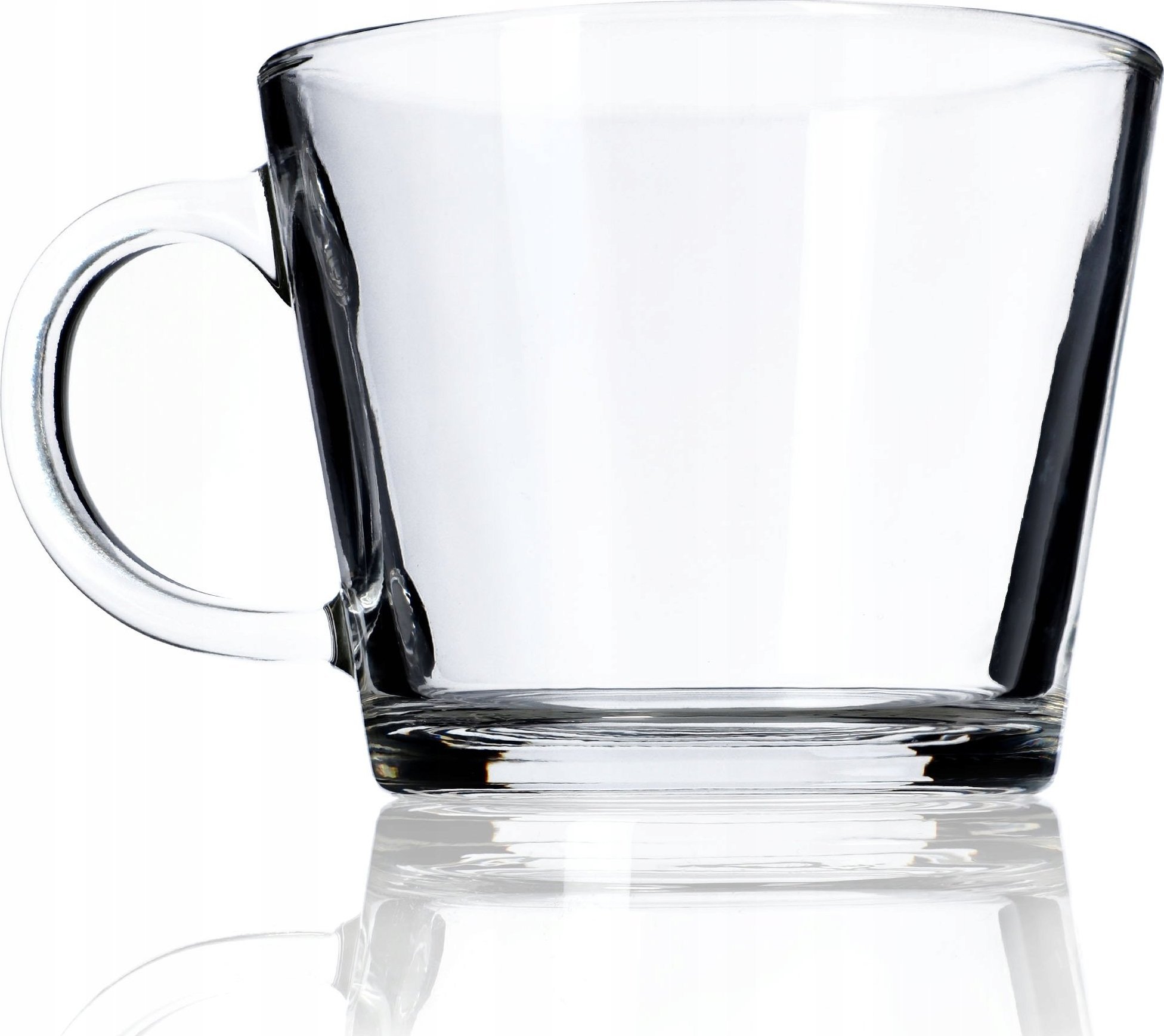 Kadax Szklanka Z Uchem Do Herbaty Soku Napoju 380ml 1szt