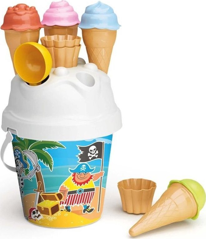 Tupiko Zestaw do piasku piraci z lodami