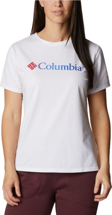 Columbia Columbia Sun Trek W Graphic Tee 1931753101 białe S