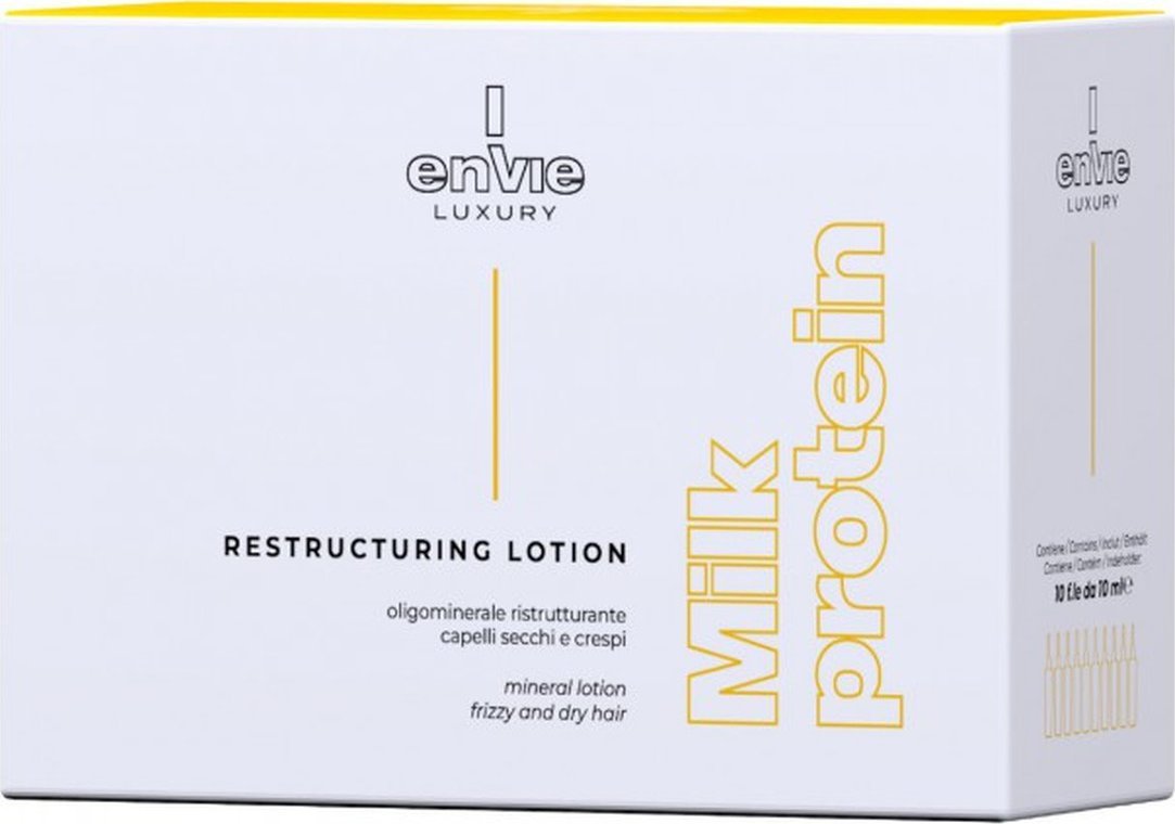 Envie Luxury Milk Protein Ampułki Głęboko Regenerujące Włosy 10x10ml