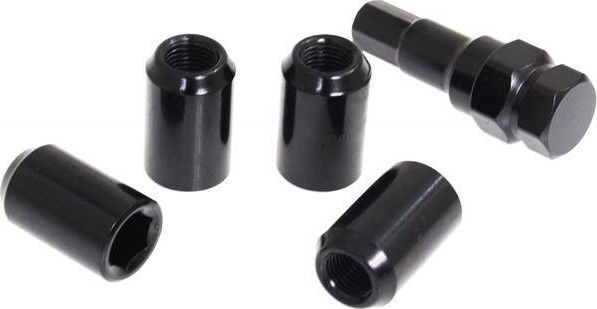 MTuning Nakrętki przelotowe M12x1.25 L:32mm Czarne