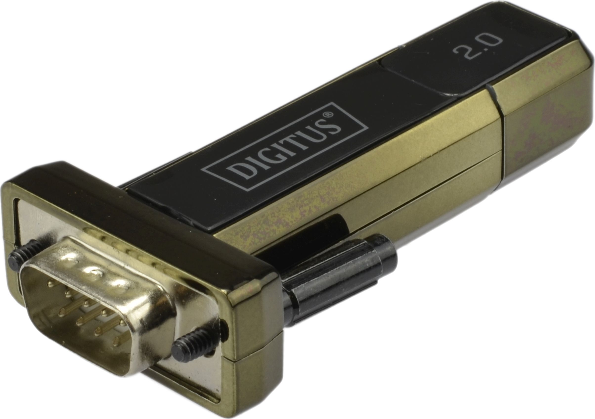 Adapter USB Digitus USB - RS-232 Czarny (ADA70156)