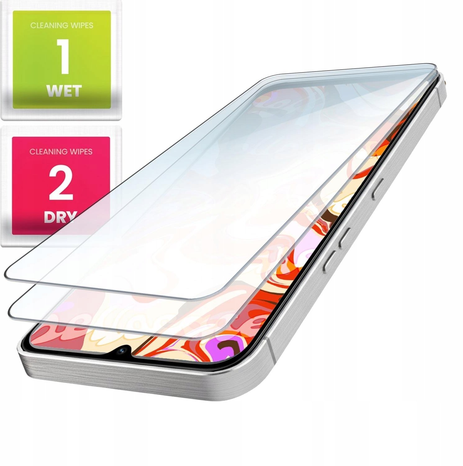 2-PAK Szkło Hartowane Do Xiaomi Redmi 15C 4G / 5G (Płaskie, 2.5D, Szybka)