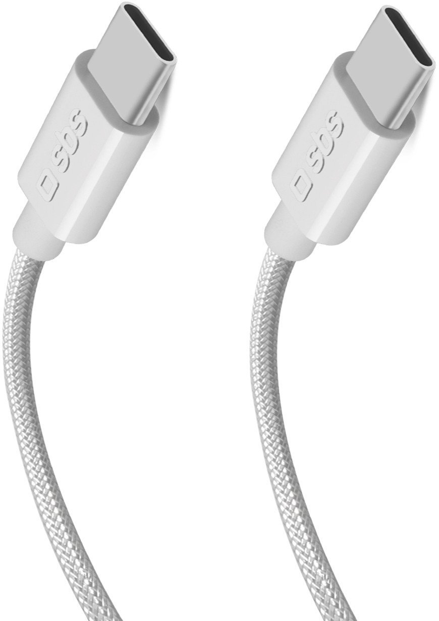 Kabel USB SBS Mobile USB-C - USB-C 2 m Szary (8018417463884)