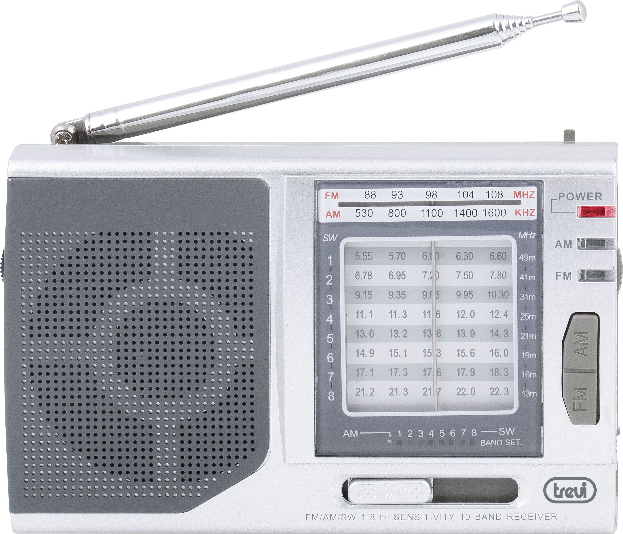 Radio Trevi MB728 silver