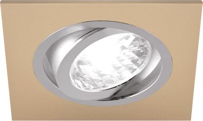 IDEUS Oprawa sufitowa wpuszczana GU10 ALUM D BEIGE/CHROME IDEUS 6256