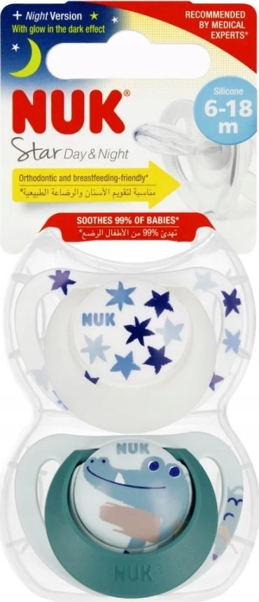 NUK SMOCZEK USP 2EL 6-18M D&N ZIE/B 10736727 1/6