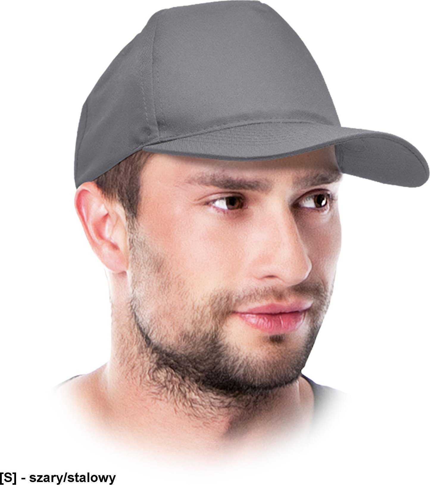 R.E.I.S. CZBIO - Czapka z daszkiem - szary/stalowy