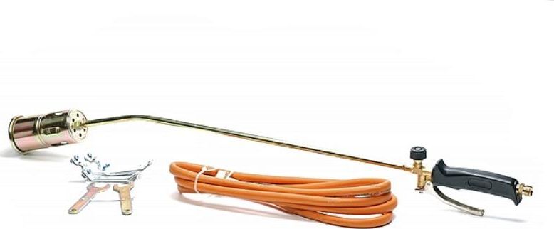Idealgas PALNIK DEKARSKI GAZOWY DŁUGI IDEALGAS 100cm DYSZA FI 60mm + WĄŻ 3m DIFKL11560 - IFKL11560