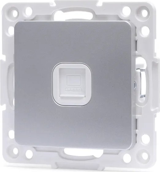 Aigostar Gniazdo komputerowe pojedyncze typu niemieckiego/francuskiego Gniazdo komputerowe pojedyncze typu niemieckiego/francuskiego