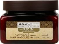 Arganicare Arganicare Castor Oil Maska stymulująca porost włosów 350 ml