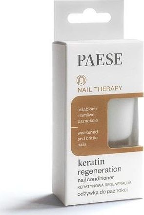 Paese Nail Therapy Keratin Regeneration odżywka do paznokci kreatynowa regeneracja 8ml