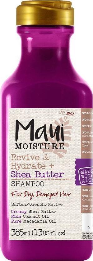 Maui Moisture MAUI MOISTURE_Revive&Hydrate+ SHampoo szampon do włosów suchych i zniszczonych Shea Butter 385ml