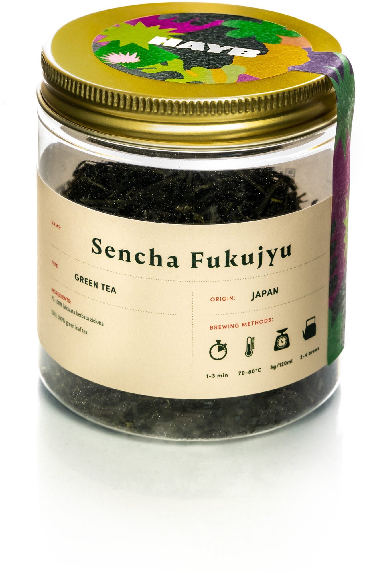 HAYB Herbata zielona Sencha Fukujyu Premium 35g