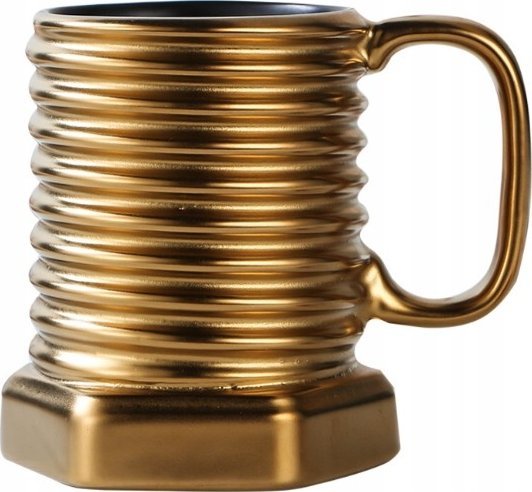 Pan i Pani Gadżet Kubek Majsterkowicza Złota Śruba Ceramiczny Śmieszny Prezent 380Ml