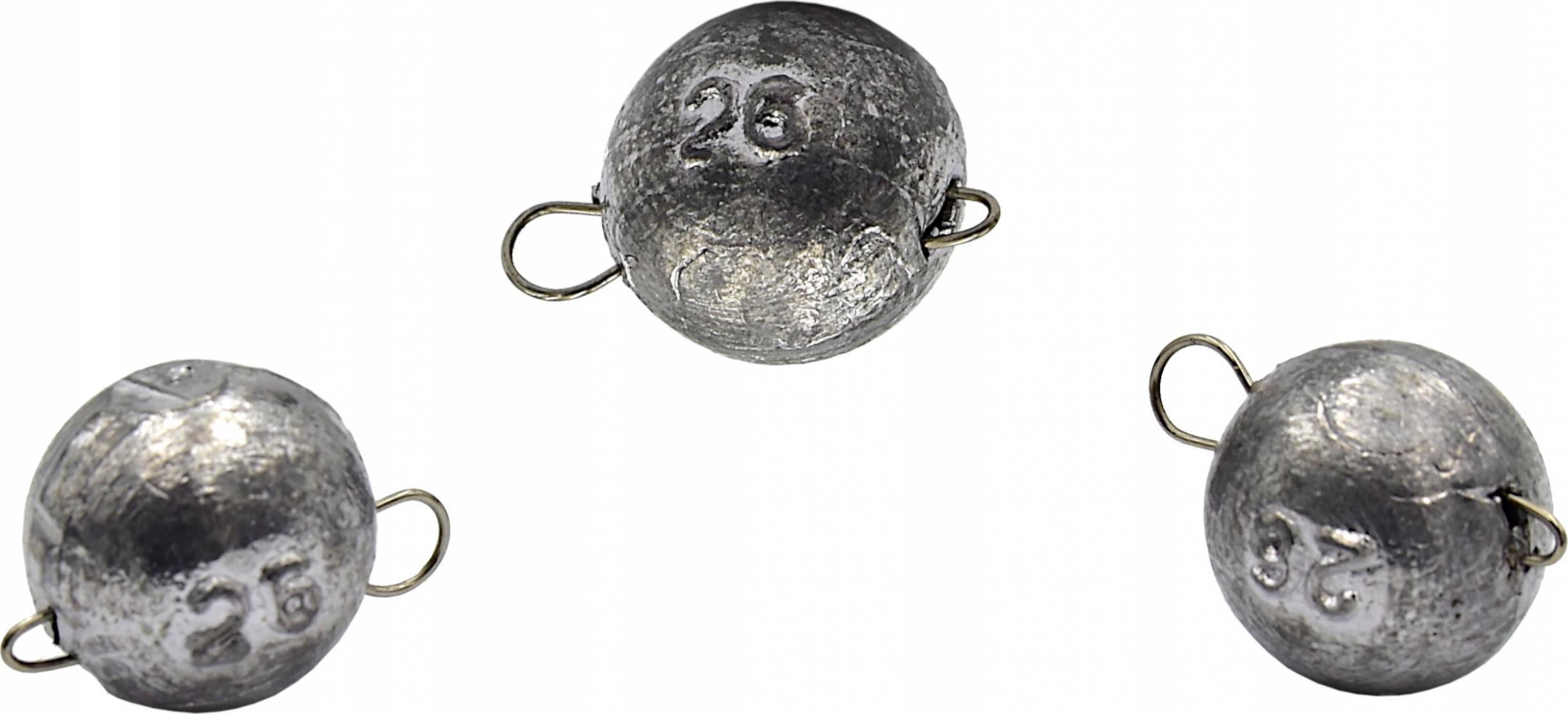 ZHIBO Czeburaszka główka ołowiana składana 26 g - 3 szt