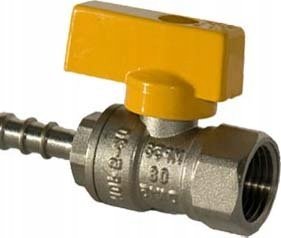 IDMAR Zawór do gazu 1/2" xDN10 GW z przyłączem do węża