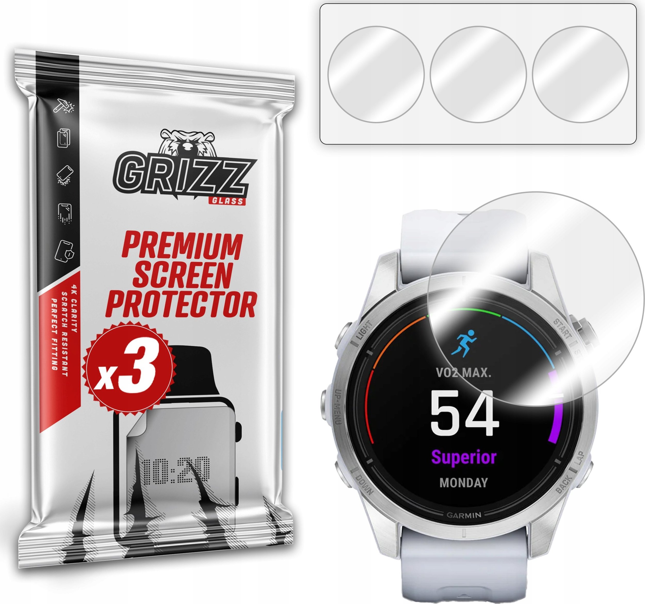 Folia hydrożelowa GrizzGlass Hydrofilm do Garmin epix Pro gen. 2 42mm