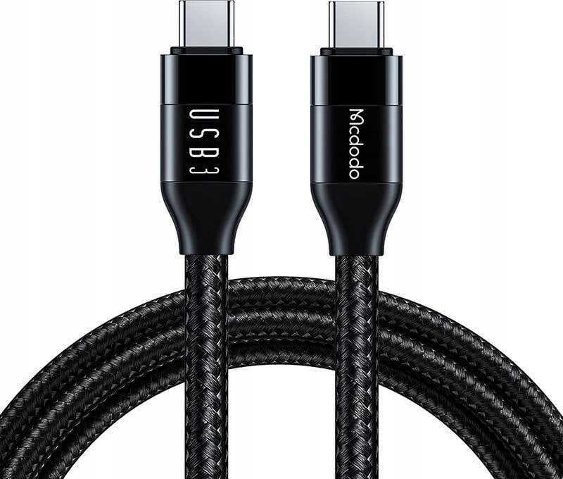 Kabel USB Mcdodo USB-C - USB-C 1.2 m Czarny (CA-7132)