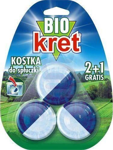 Kret KRET_Bio kostka do spłuczki z aktywatorem enzymatycznym 3x50g