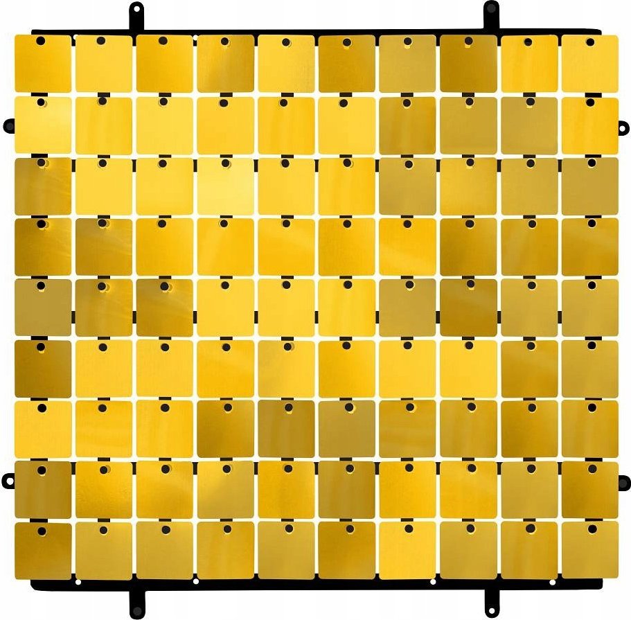 GoDan Panel dekoracyjny złoty czarne tło typ B 30x30cm