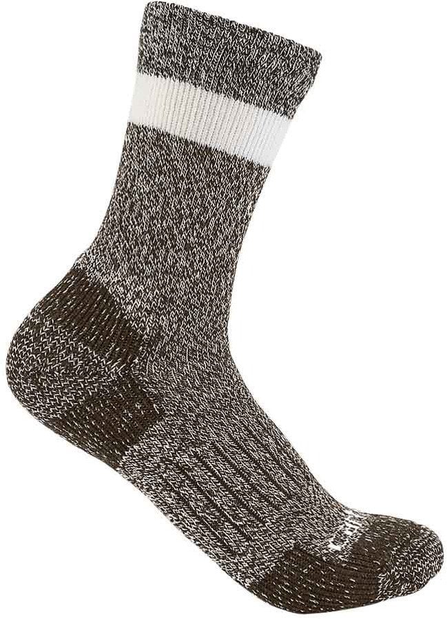 Carhartt Skarpety Damskie Carhartt Mid Crew Sock 1 p Brown