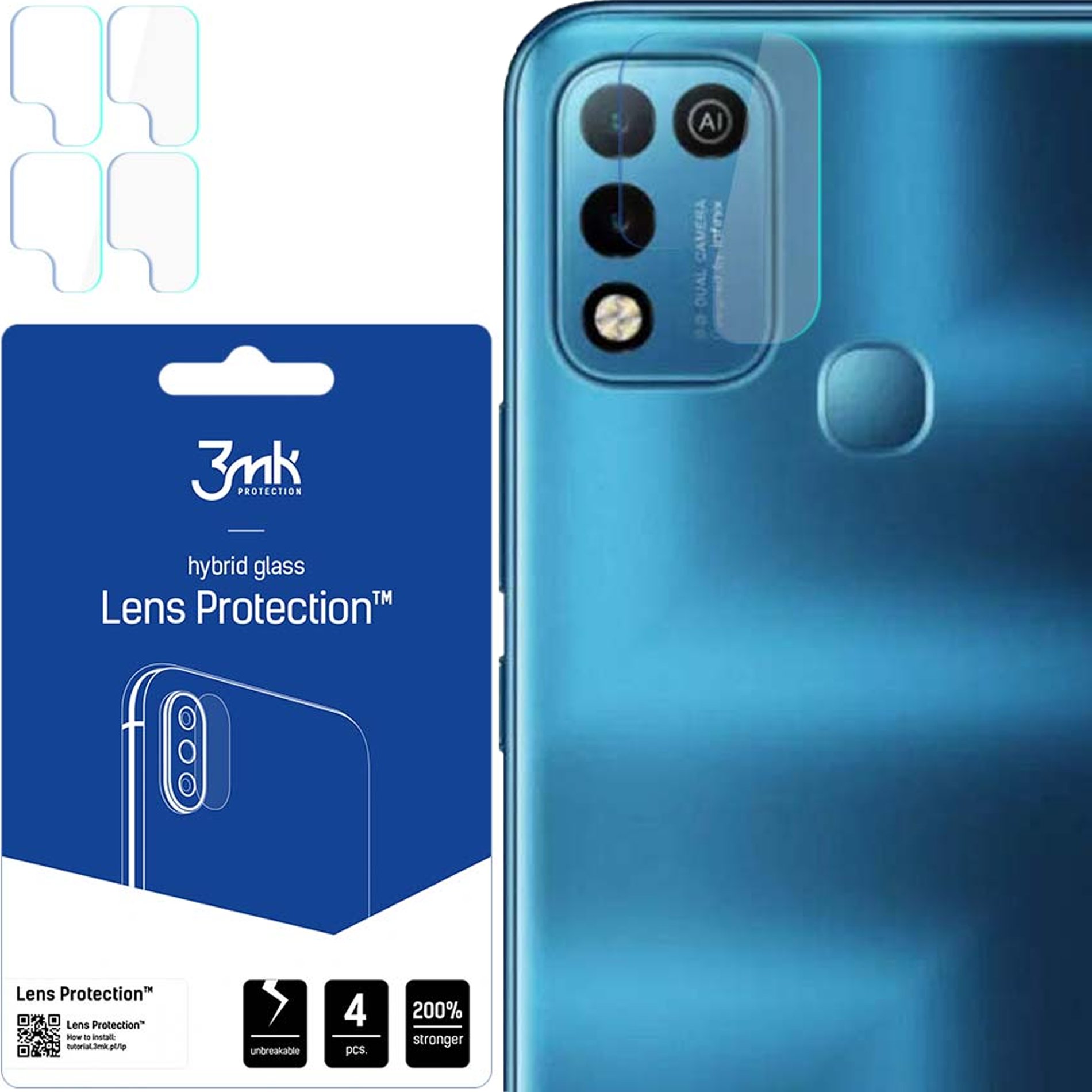 INFINIX HOT 10 PLAY - 3MK LENS PROTECTION